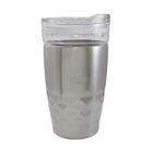 Termo 350 Ml Acero Protector Deslizante Plateado Wallis