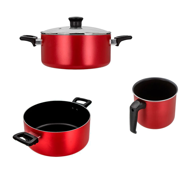 Bater&iacute;a 25pzas FamilyCook Rojo Tfal 5mm Titaniu... image number null