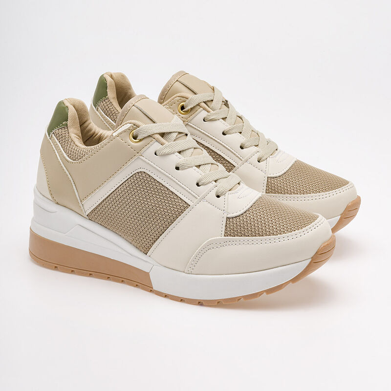 Been Class Tenis urbano para mujer latte BAJA image number null