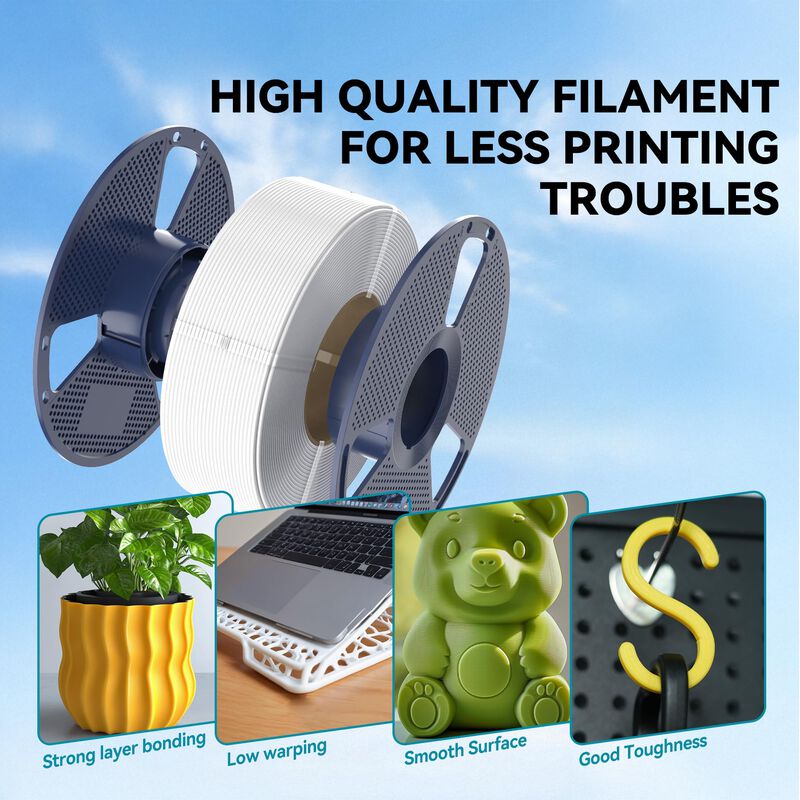 Filamento Pla Sunlu 4 kg Multicolor Pack De 4 (... image number null