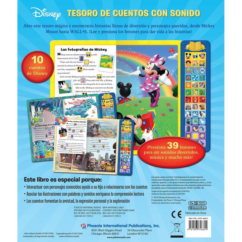 Pixar: Tesoro de cuentos con sonido image number null