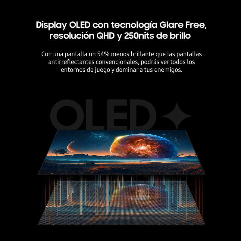 Monitor Gamer 27 Samsung Odyssey OLED G6 360 Hz... image number null