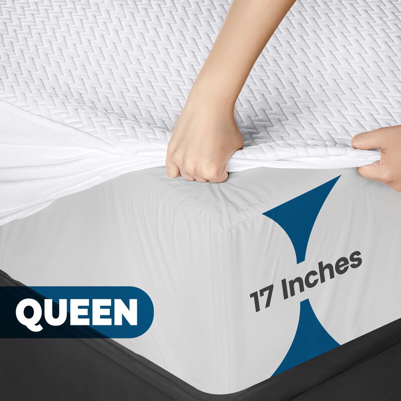 Protector De Colch&oacute;n Impermeable Utopia Bedding... image number null