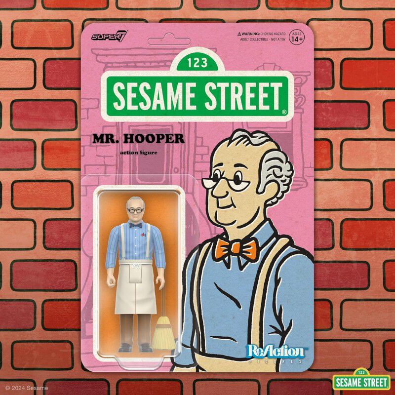 Figura Mr Hooper Sesame Street Barrio S&eacute;samo Ar... image number null