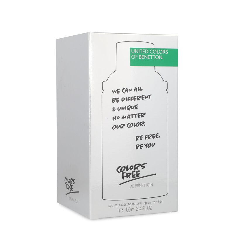 Benetton Colors Free Him 100Ml Edt Spray image number null