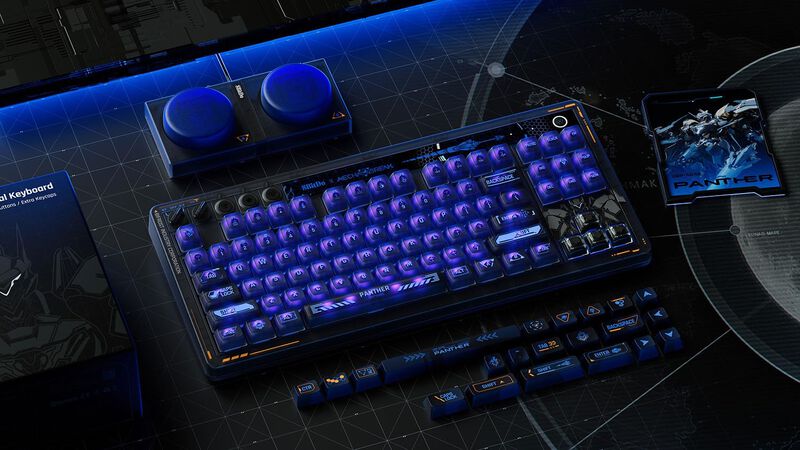 Teclado 8bitdo Retro 87 Mechanical Con Interrup... image number null
