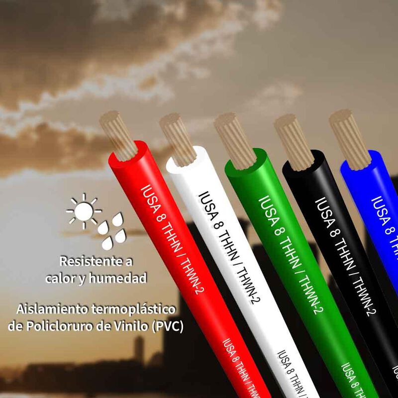 Cable Calibre 12 THW-LS / THHW-LS 100 m Rojo image number null