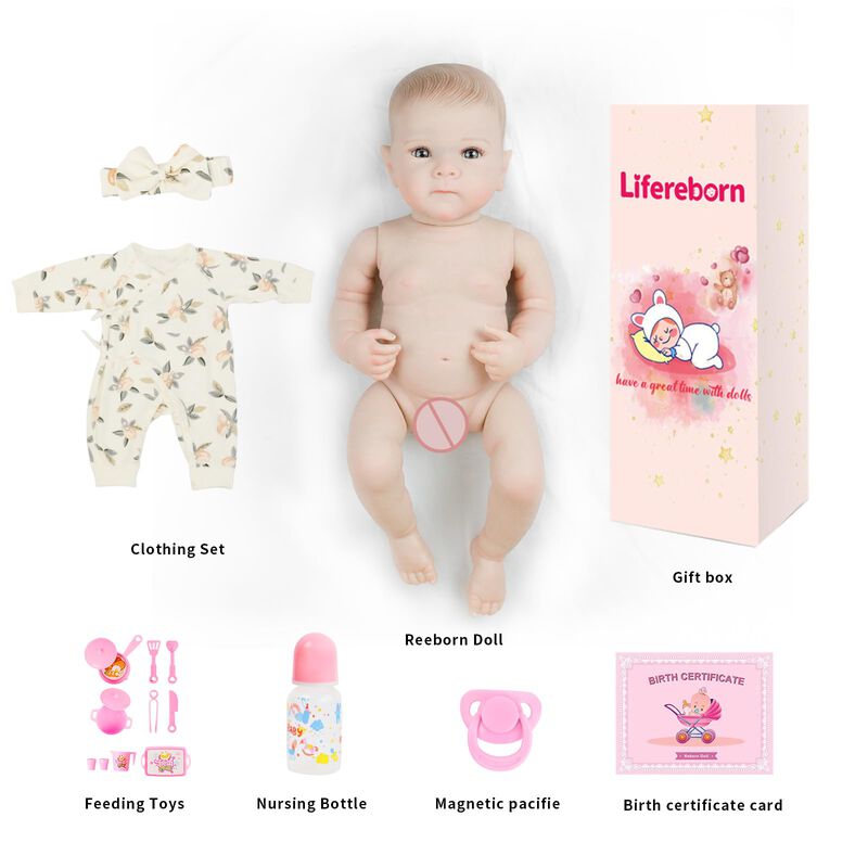 Mu&ntilde;eca Reborn Babeviimt Lifelike De 50 Cm Con A... image number null