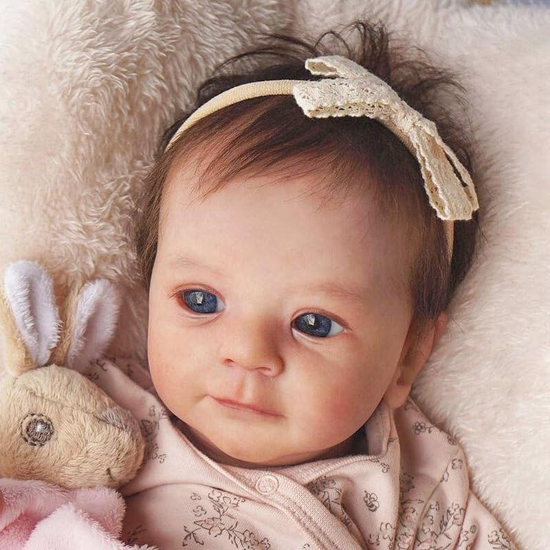 Mu&ntilde;eca Reborn Myrebaby Claire De 17 Pulgadas Co... image number null
