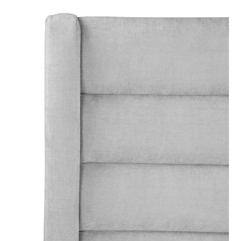 Cabecera Matrimonial Dicasa Polar Gris Oscuro image number null