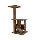 Fancy Pet Mueble Con Tunel Para Gato Con 85 Centímetrs De Altura