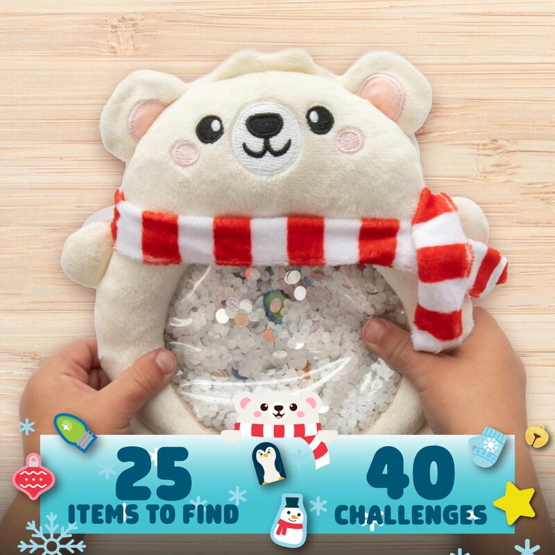Juego Peluche Buscar Y Encontrar Oso Polar Scav... image number null