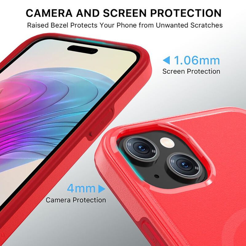 Funda Mybat Fuse Mag Para Iphone 15 - Roja image number null