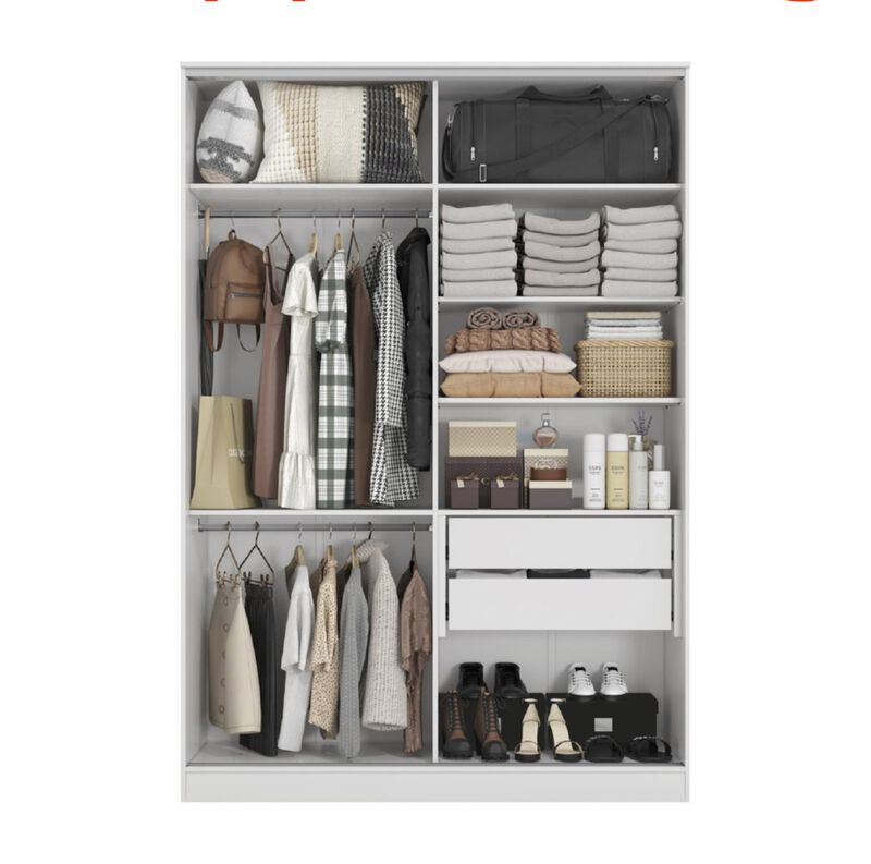 Ropero kappesberg N537 BRNG RO de 230X158X56 cm... image number null