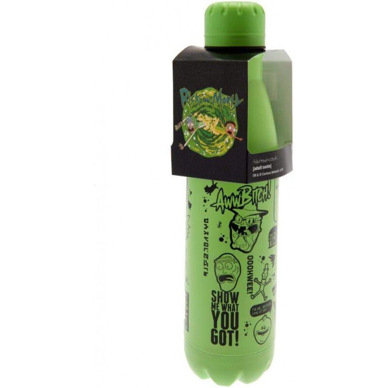 Botella Rick & Morty Frases de la Serie Alumini... image number null
