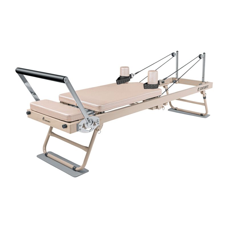 Cama Pilates Reformer Color Beige Yoga Plegable... image number null