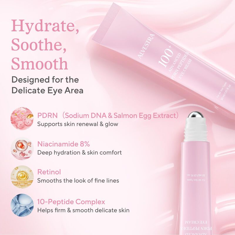 Crema para Ojos Alvestra PDRN con P&eacute;ptidos 30ml... image number null