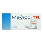 Mavidol TR 10mg/25mg caja con 4 tabletas