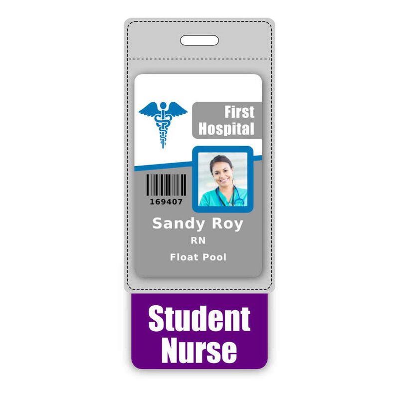 Identificador Vertical &ldquo;badge Buddy&rdquo; De Scrubs ... image number null