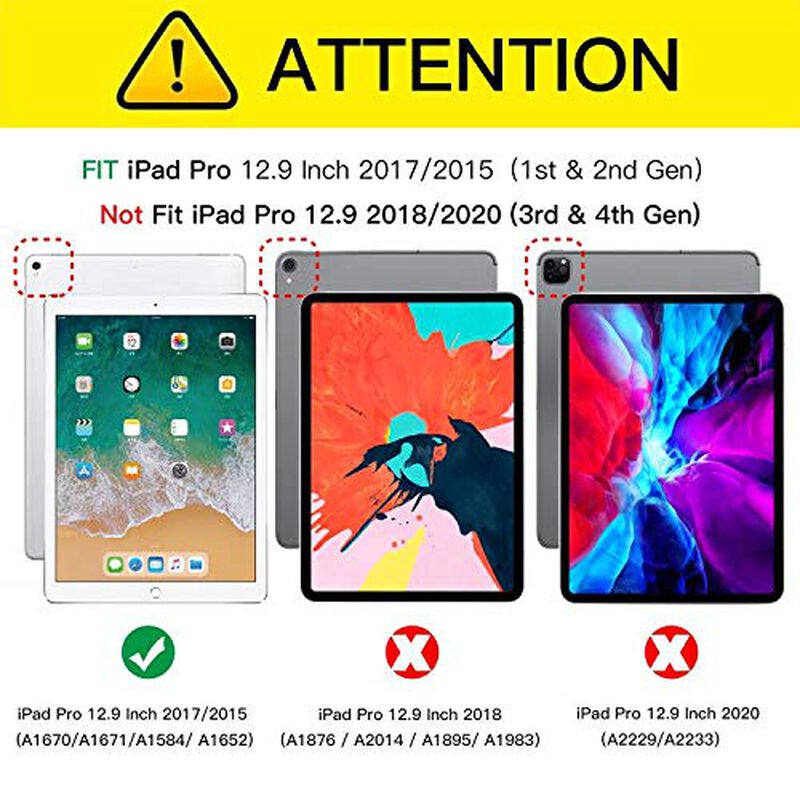 Funda Ztotopcase Para Ipad Pro 12.9 2017/2015 D... image number null