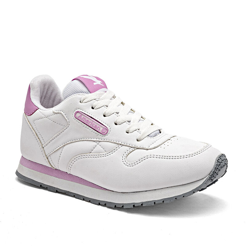 American Fire Tenis Para Mujer Blanco Rosa Cod ... image number null