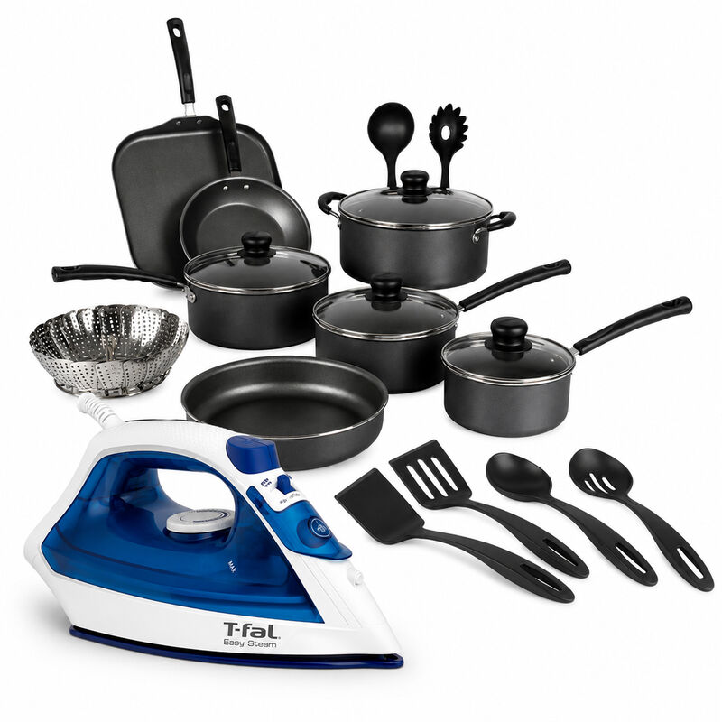 Kit Tramontina Bater&iacute;aprimaware 18pz Negro + T-... image number null