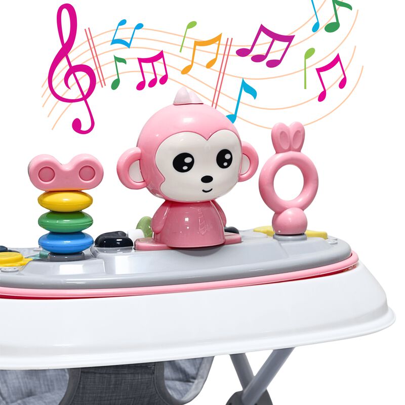 Andadera para Bebé Mecedora Mono Musical Bastón... image number null
