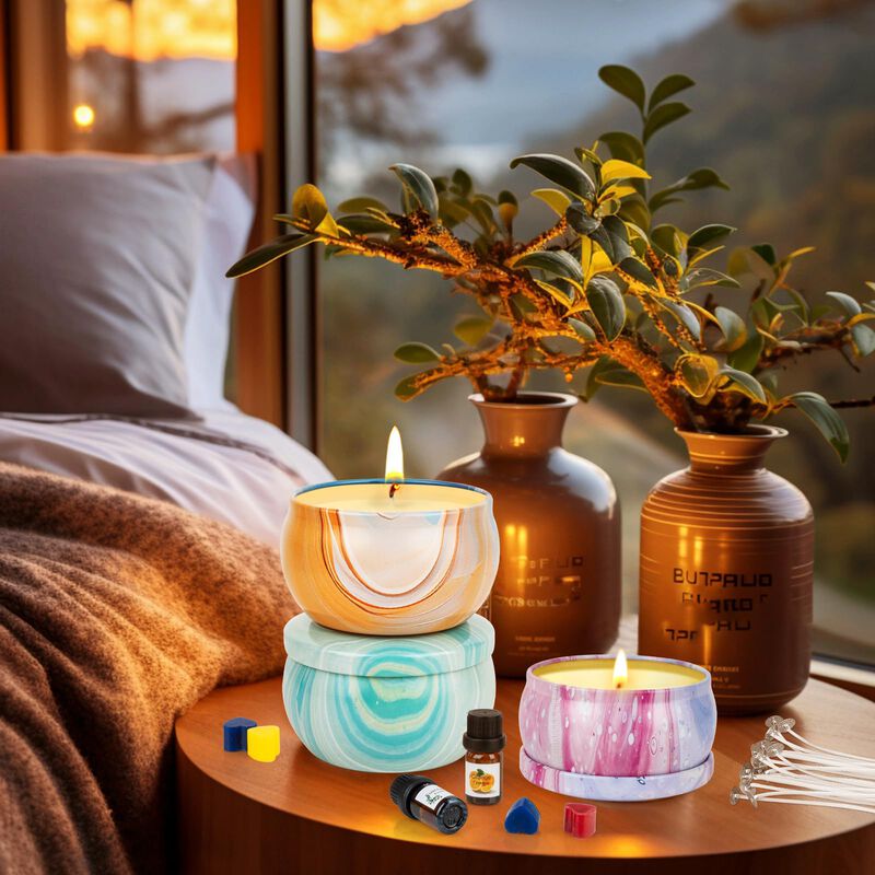 Kit Para Hacer Velas Ofun Con Cera De Soja 100%... image number null