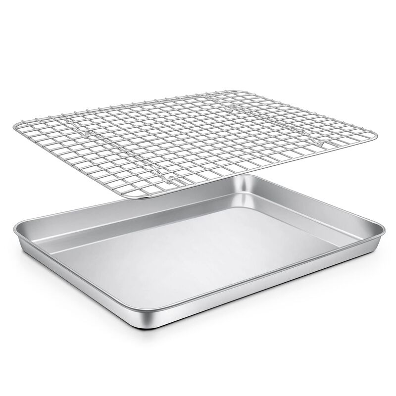 Bandeja para hornear P&P Chef 32cm con rejilla ... image number null
