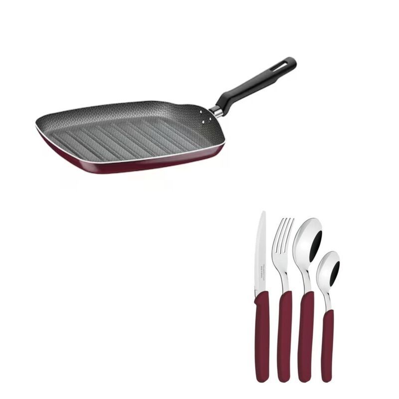 Combo Tramontina Cubiertos 23499/007 Carmel 16 ... image number null