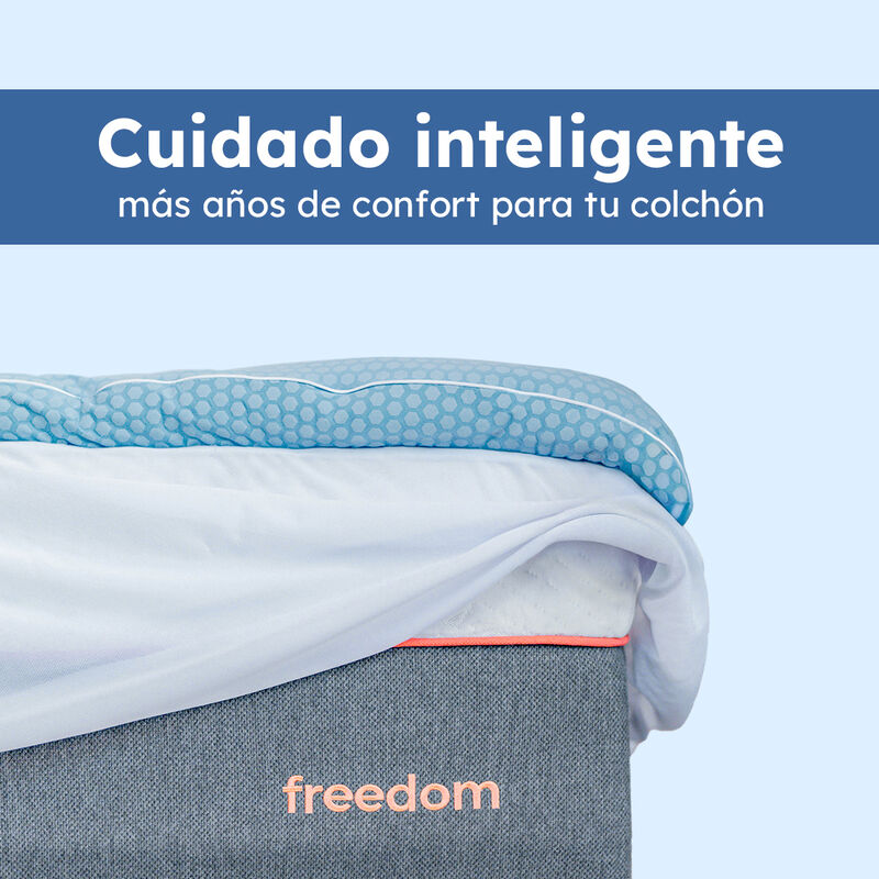Cubre Colch&oacute;n Roomi Top Fresh Extra Fresca y Su... image number null