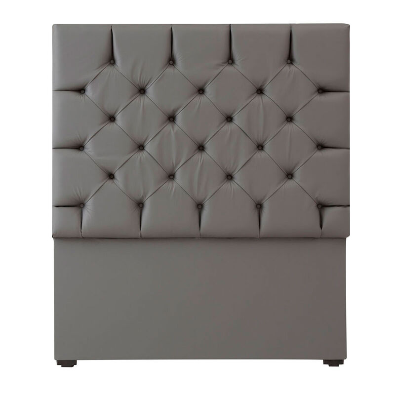 Cabecera King Size Dicasa Calgary Gris Rata image number null