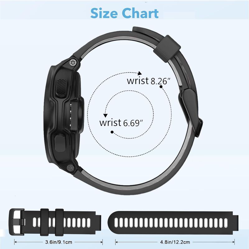 Correa para Reloj XIAODIB para Garmin 735XT/235... image number null