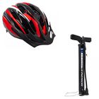 Combo Casco De Bicicleta Unisex + Bomba Para Bicicleta Windsor CHICS23 Multicolor