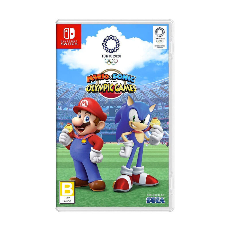 Mario & Sonic Tokyo 2020 Videojuego Nintendo Sw... image number null