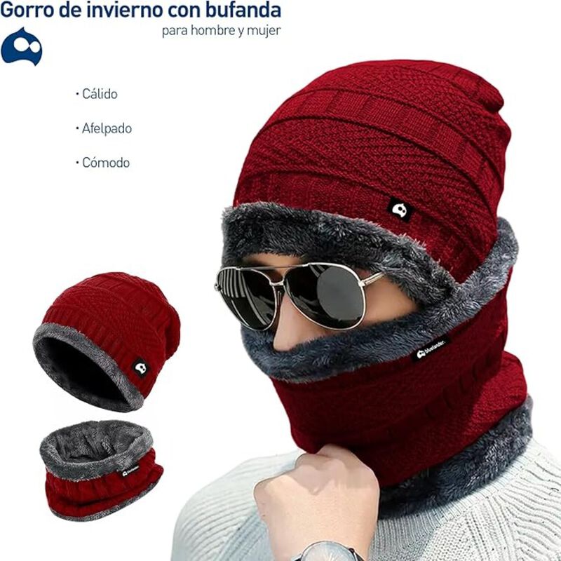 Gorros de Invierno con Bufanda Bluelander image number null