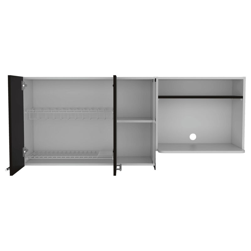 Gabinete Superior Viltex color Wengue y Blanco image number null