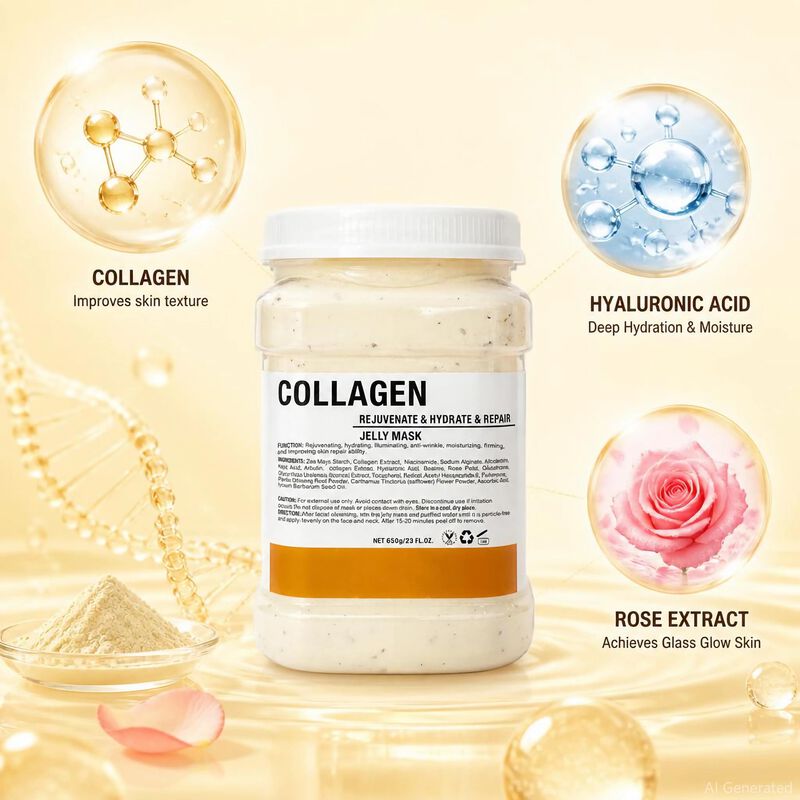Mascarilla Jelly YMEYFAN 650g Hidratante Facial image number null