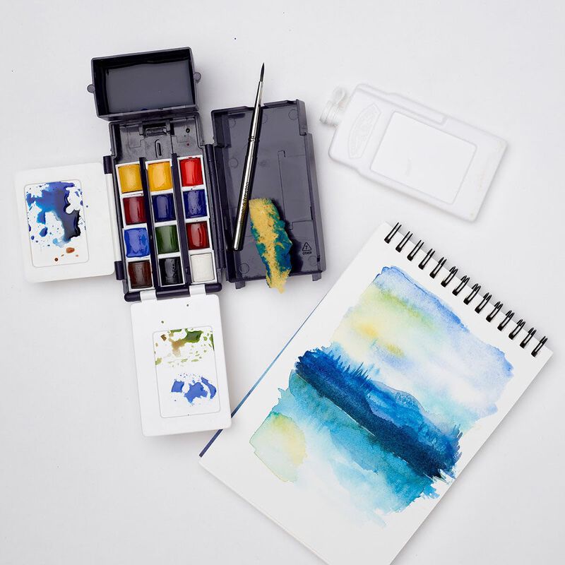 Set De Pintura Acuarela Winsor & Newton Cotman ... image number null