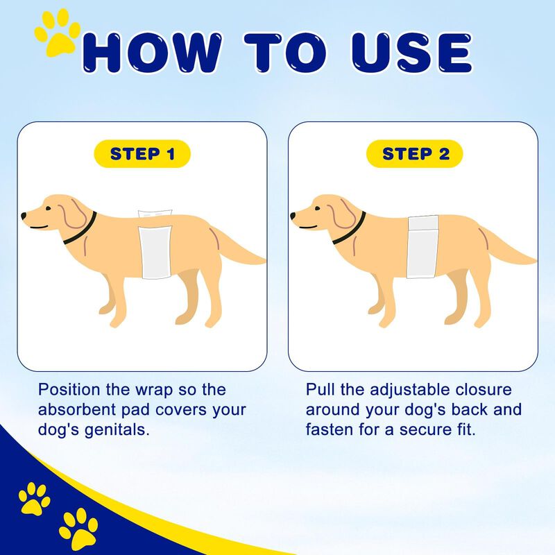 Pa&ntilde;ales Desechables Para Perros Machos Xpcare, ... image number null