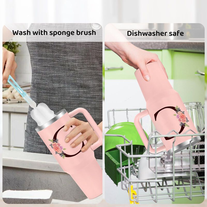 Vaso Para Beber Aiheart 1,2 l Rosa Con Asa image number null