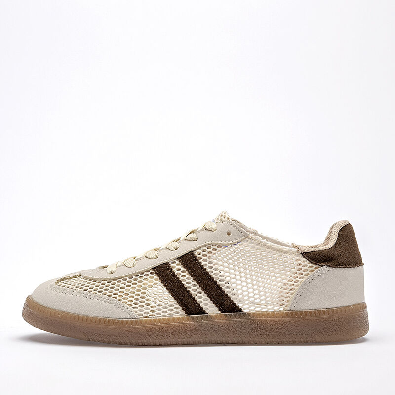 Lady One tenis para mujer beige caf&eacute; cod 141265... image number null