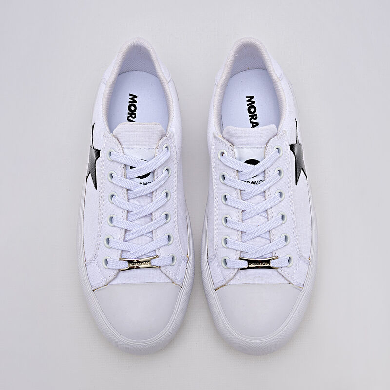 Moramora Tenis urbano para mujer blanco image number null