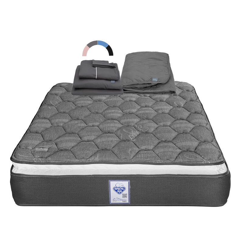 Colch&oacute;n Spring Air Aries King Size + Protector ... image number null