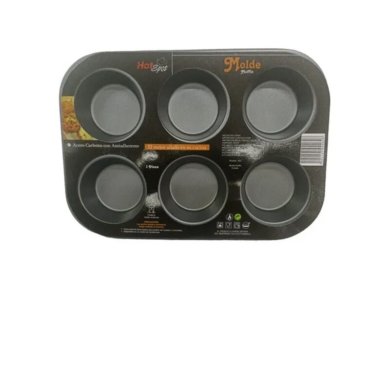 Hot Spot Molde para Pan tipo Muffin o Cup Cake ... image number null