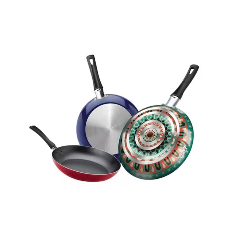 Juego De 3 Sartenes Ekco 88101 18/20/24Cm Hippi... image number null