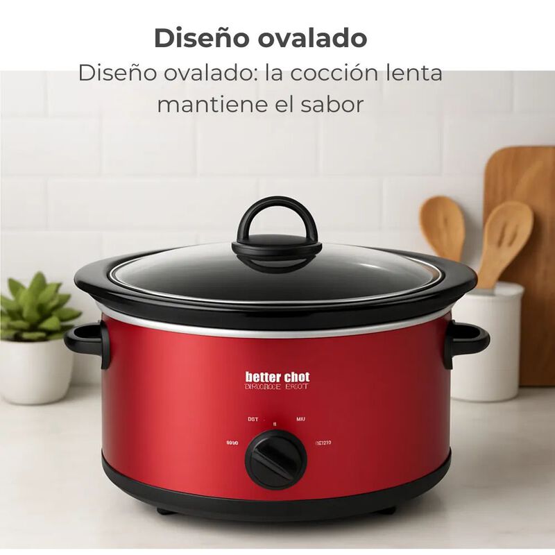 Olla De Lenta Cocci&oacute;n Better Chef Recipiente De... image number null