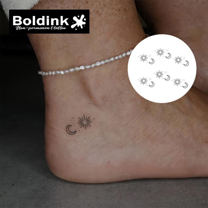 Tatuaje Temporal Boldink Impermeable Y Realista image number null