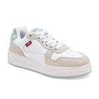 Levi's Tenis urbano para mujer blanco beige