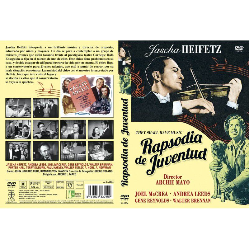 Rapsodia De Juventud (dvd) 1939: Tendr&aacute;n M&uacute;sica image number null
